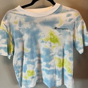 Champion short sleeve with tie dye